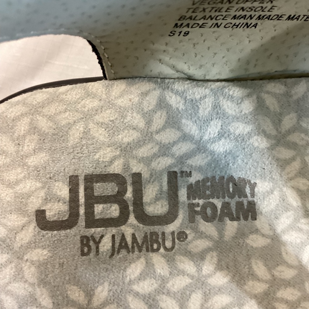 JBU Jambu Women's Charcoal Gray Strappy Sandals NWT Size 9 - Picture 9 of 14